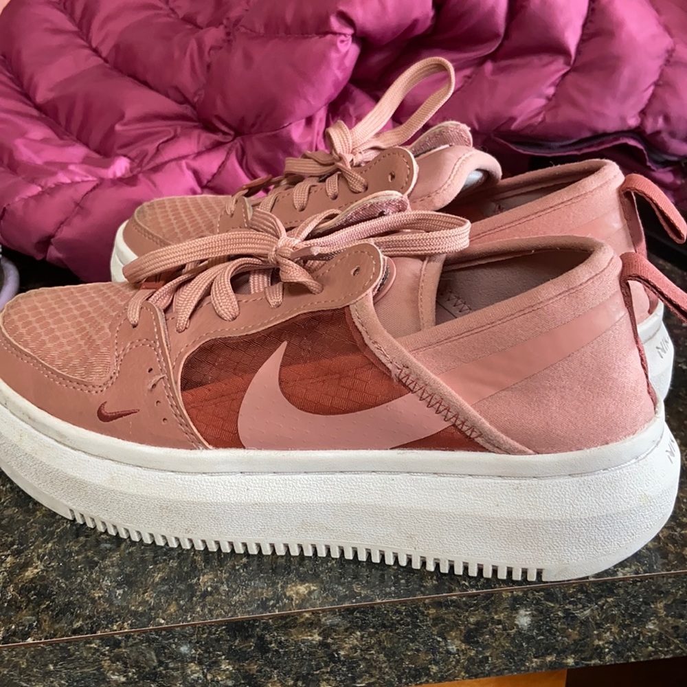 Womens court vision Alta TXT ‘rust pink’